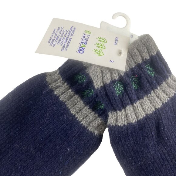 NWT Torpeako TreeLine Thinsulate Lining Cabin Gorpcore Wool Blend Winter Glove S - Picture 3 of 9